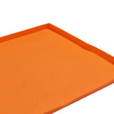 Grill Mat Silicone Blackstone Griddle Top Cover Anti Sticky Grill Protective Cover Mat 22inch Orabge