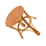 Wooden Stool Plant Stand Multifunctional Nordic Style Round Plant Supports Display Rack for Indoor Balcony In Australia - Darrahopens