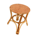 Wooden Stool Plant Stand Multifunctional Nordic Style Round Plant Supports Display Rack for Indoor Balcony In Australia - Darrahopens