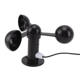 Anemometer Sensor Wind Speeds Cup with 8M Waterproof Cable 4cm Mounting Hole Anti Interference 3 Cups Wind Speed Detector for Outdoor 0‑3.8v In Australia - Darrahopens