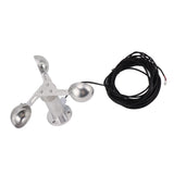 Aluminium Alloy Anemometers Wind Speed Monitoring Sensor 3 Cups Wind Speed Sensor Anemometer 0‑3.8V In Australia - Darrahopens