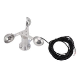 Aluminium Alloy Anemometers Wind Speed Monitoring Sensor 3 Cups Wind Speed Sensor Anemometer 0‑3.8V In Australia - Darrahopens