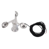 Aluminium Alloy Anemometers Wind Speed Monitoring Sensor 3 Cups Wind Speed Sensor Anemometer 0‑3.8V In Australia - Darrahopens