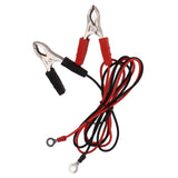 2pcs Electric Fence Wire Connect Safe Copper Electric Fence Jump Leads Practical Electric Fence Clips for Farm
