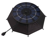10W Solar Panel Phone Umbrella Rain Protection Phone Stand Charging Umbrella for Motorcycle In Australia - Darrahopens