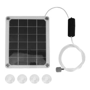 Solar Pond Aerator Waterproof 20W Noiseless Solar Aquarium Air Pump with Air Bubble Stones for Fishpond In Australia - Darrahopens