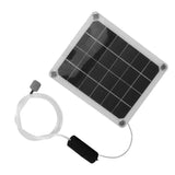 Solar Pond Aerator Waterproof 20W Noiseless Solar Aquarium Air Pump with Air Bubble Stones for Fishpond In Australia - Darrahopens