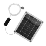 Solar Pond Aerator Waterproof 20W Noiseless Solar Aquarium Air Pump with Air Bubble Stones for Fishpond In Australia - Darrahopens