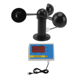 Tower Crane Anemometer Wind Speed Alarm USB 3 Fan Blades Accurate Aluminium Alloy Power Failure Memory Wind Anemometer 220V In Australia - Darrahopens