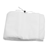 Plant Cover Non Woven Fabric Breathable Outdoor Freeze Frost Protection Plants Jacket for Cold Winter Weather White 60x80cm/23.6x31.5in