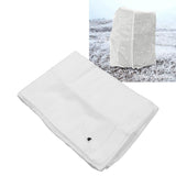 Plant Cover Non Woven Fabric Breathable Outdoor Freeze Frost Protection Plants Jacket for Cold Winter Weather White 60x80cm/23.6x31.5in
