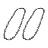 2PCS 8 Inch Chainsaw Chain High Hardness Manganese Steel Mini Chainsaw Chain for Chainsaw Accessories In Australia - Darrahopens