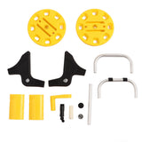G1/2 Garden Hose Reel Yellow Gardening Waterpipe Cart Holds 20m Hose Car Washer Tool for Yard Lawn Outdoor In Australia - Darrahopens