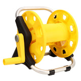 G1/2 Garden Hose Reel Yellow Gardening Waterpipe Cart Holds 20m Hose Car Washer Tool for Yard Lawn Outdoor