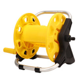 G1/2 Garden Hose Reel Yellow Gardening Waterpipe Cart Holds 20m Hose Car Washer Tool for Yard Lawn Outdoor