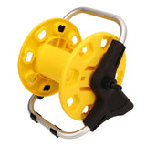 G1/2 Garden Hose Reel Yellow Gardening Waterpipe Cart Holds 20m Hose Car Washer Tool for Yard Lawn Outdoor