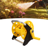 G1/2 Garden Hose Reel Yellow Gardening Waterpipe Cart Holds 20m Hose Car Washer Tool for Yard Lawn Outdoor