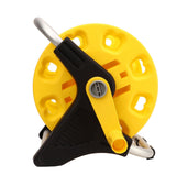 G1/2 Garden Hose Reel Yellow Gardening Waterpipe Cart Holds 20m Hose Car Washer Tool for Yard Lawn Outdoor