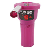 Portable Battery Powered BBQ Fan Air Blower Handheld Barbecue Fan Air Blower for Outdoor Camping Picnic Charcoal Grill Barbecue FD312A 1.5V Purple In Australia - Darrahopens