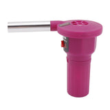 Portable Battery Powered BBQ Fan Air Blower Handheld Barbecue Fan Air Blower for Outdoor Camping Picnic Charcoal Grill Barbecue FD312A 1.5V Purple In Australia - Darrahopens