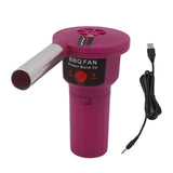 5V Portable Handheld Electric BBQ Cooking Fan Blower with USB Cable for Outdoor Camping Hiking Cook Picnic Barbecue In Australia - Darrahopens
