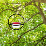 Beautiful Circular Hanging Hummingbird Feeder Outdoor Hanging Humming Bird Feeder 1pc In Australia - Darrahopens