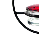 Beautiful Circular Hanging Hummingbird Feeder Outdoor Hanging Humming Bird Feeder 2pc