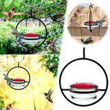 Beautiful Circular Hanging Hummingbird Feeder Outdoor Hanging Humming Bird Feeder 2pc