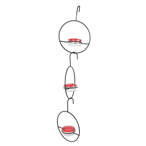 3 Pcs Hummingbird Feeder Metal Hanging Bird Feeder for Outdoor Garden Backyard Terrace In Australia - Darrahopens