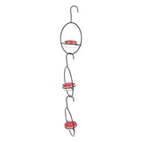 3 Pcs Hummingbird Feeder Metal Hanging Bird Feeder for Outdoor Garden Backyard Terrace In Australia - Darrahopens