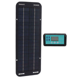 20W Solar Panel Black Solar Cell with Waterproof MPPT Controller for RV Home Vehicle Travel Camping In Australia - Darrahopens