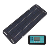 20W Solar Panel Black Solar Cell with Waterproof MPPT Controller for RV Home Vehicle Travel Camping In Australia - Darrahopens