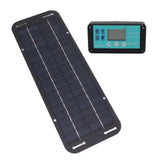 20W Solar Panel Black Solar Cell with Waterproof MPPT Controller for RV Home Vehicle Travel Camping In Australia - Darrahopens