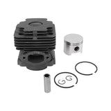 Cylinder Piston Kit 45mm Aluminum Simple Operation High Hardness Cylinder Piston Assembly for 753 753T for EFCO 8530 Chainsaw