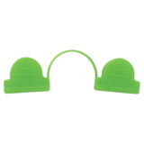 100PCS Greenhouse Arch Frame Double Head Plastic Clip Heating Press Film Clip Clamp 5mm