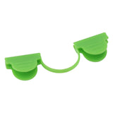 100PCS Greenhouse Arch Frame Double Head Plastic Clip Heating Press Film Clip Clamp 5mm