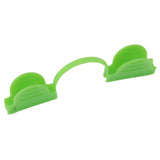 100PCS Greenhouse Arch Frame Double Head Plastic Clip Heating Press Film Clip Clamp 5mm