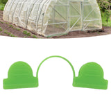 100PCS Greenhouse Arch Frame Double Head Plastic Clip Heating Press Film Clip Clamp 5mm
