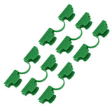 50Pcs Greenhouse Clamp PE Plastic 2 Head Plant Film Clamp Soil Sheet Clip for Horticulture 8mm / 0.31in In Australia - Darrahopens