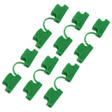 50Pcs Greenhouse Clamp PE Plastic 2 Head Plant Film Clamp Soil Sheet Clip for Horticulture 11mm / 0.43in In Australia - Darrahopens