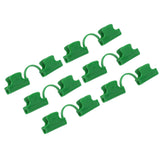 50Pcs Greenhouse Clamp PE Plastic 2 Head Plant Film Clamp Soil Sheet Clip for Horticulture 16mm / 0.63in In Australia - Darrahopens