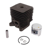 Cylinder Piston Assembly Kit 33.5mm Aluminum Alloy Trimmer Cylinder Piston Replacement for Homelite S25 Garden Tools Spare Parts In Australia - Darrahopens