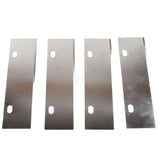 4PCS Grill Scraper Blades Stainless Steel Heavy Duty Griddle Scraper Replacement Blade Accessories for Outdoor BBQ Grill Cleaning Tools In Australia - Darrahopens