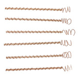 6PCS Electroculture Stakes Stable Support Garden Antenna Copper Coil for Growing Garden Plants Fruits Vegetables