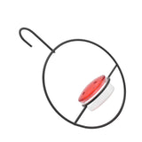 Hummingbird Feeder Beautiful Lightweight Hanging Bird Feeder with 4 Ports for Outdoor Backyard
