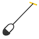 Lawn Edger Tool Half Moon Sharp Saw Tooth Long Handle Hand Edging Tools for Yard Garden Sidewalk Landscaping