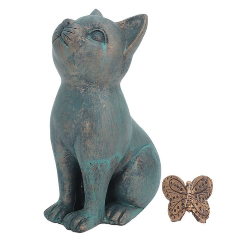 Outdoor Garden Decor Resin Halloween Garden Sculpture Statue for Home Figurines Outdoor Yard Patio Lawn Ornaments Cat In Australia - Darrahopens