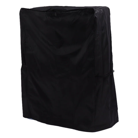 420D Oxford Fabric Waterproof BBQ Grill Cover Heavy Duty Waterproof Barbecue Gas Grill Cover Outer Black Inner Silver 147x61x122cm In Australia - Darrahopens