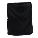 420D Oxford Fabric Waterproof BBQ Grill Cover Heavy Duty Waterproof Barbecue Gas Grill Cover Outer Black Inner Silver 147x61x122cm