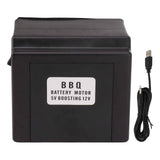 Grill Electric Aluminium Alloy Rotisserie Motor 70KG High Torque Automatic BBQ Rotisserie Motor Waterproof On Off Switch In Australia - Darrahopens